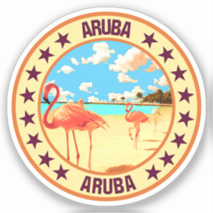 Aruba Aufkleber