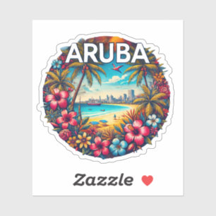 Aruba Aufkleber