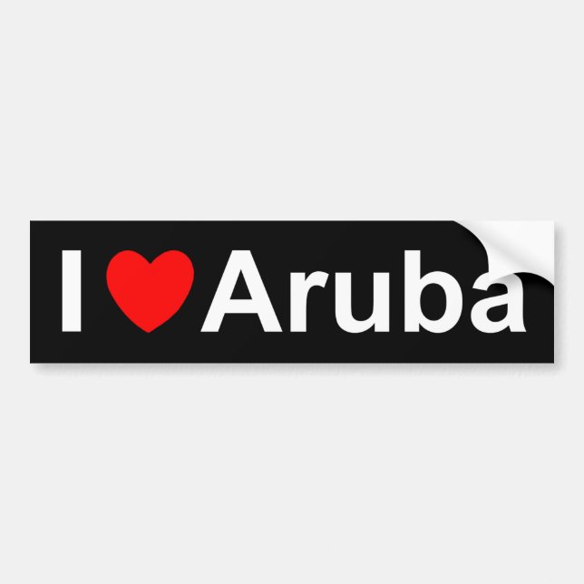 Aruba Autoaufkleber (Vorne)