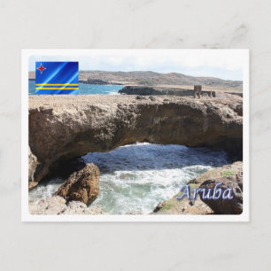 Aruba - Baby Natural Bridge - Postkarte