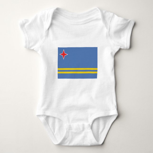 Aruba Baby Strampler (Vorderseite)