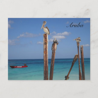 Aruba, Blauer Himmel im Paradies Postkarte