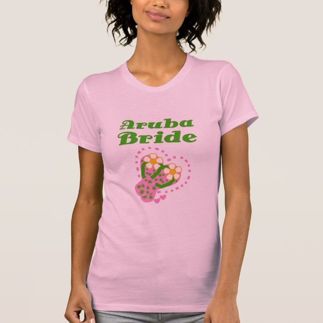 Aruba Bride T-Shirt (Vorderseite)
