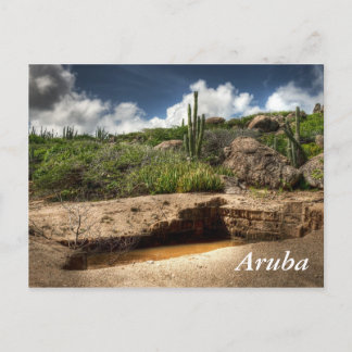 Aruba, der goldene Espresso ist vorbei Postkarte