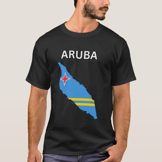 Aruba-Design T-Shirt (Vorderseite)