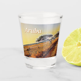 Aruba Divi Divi Trees Schnapsglas