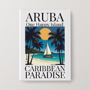 Aruba Eine Glückliche Insel Button