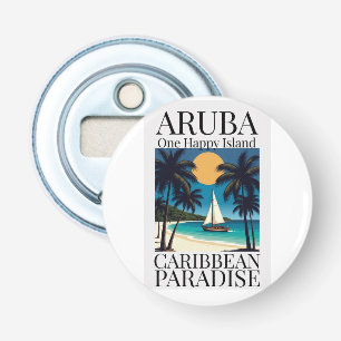 Aruba Eine Glückliche Insel Flaschenöffner