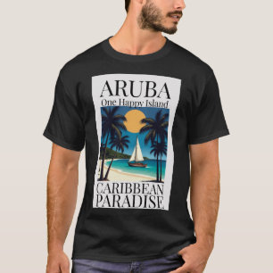 Aruba Eine Glückliche Insel T-Shirt