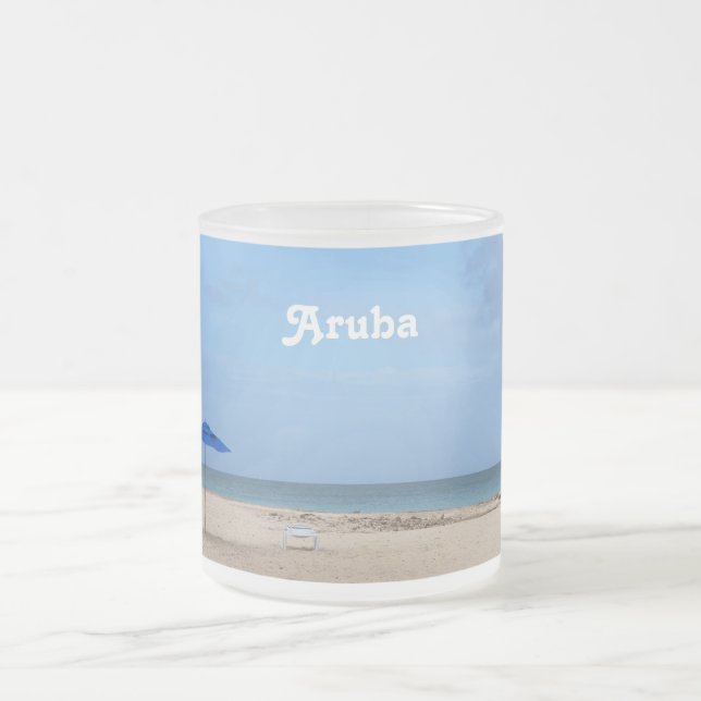 Aruba-Einsamkeit Mattglastasse (Mittel)