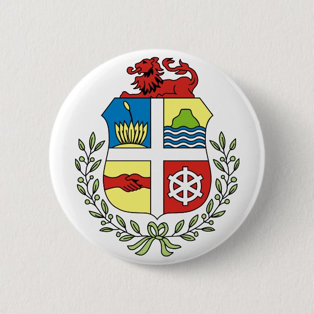 Aruba-Emblem Button (Vorderseite)