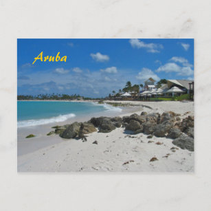 Aruba Ferien Postkarte