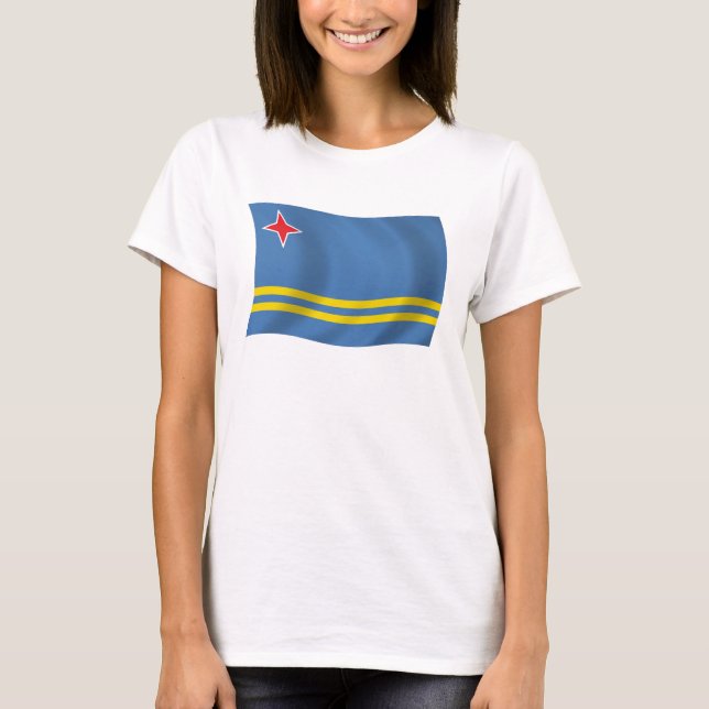 Aruba Flag Shirt (Vorderseite)