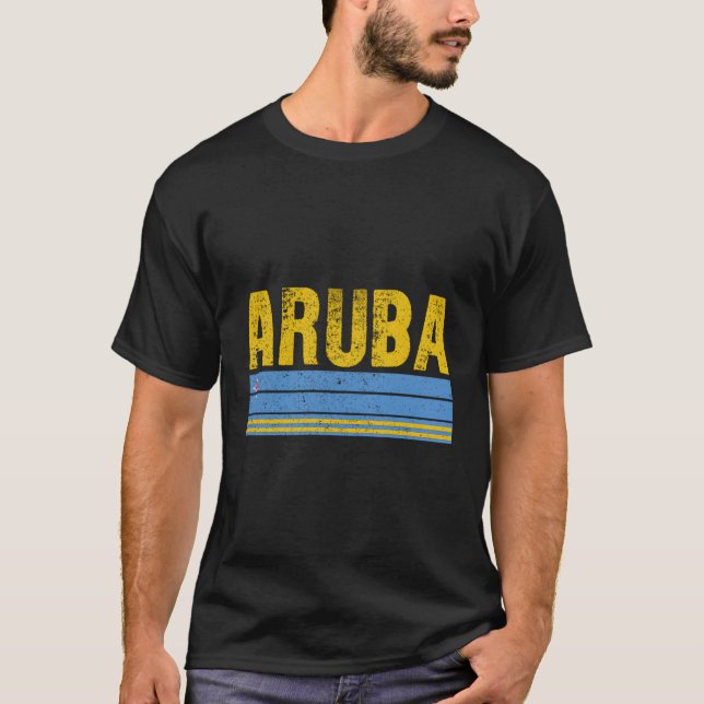 Aruba-Flagge: Aruba S T-Shirt (Vorderseite)