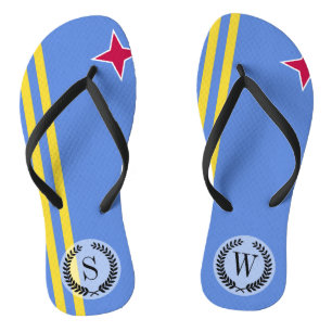 Aruba-Flagge Flip Flops