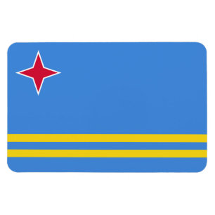 Aruba-Flagge Magnet