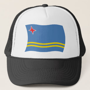 Aruba-Flaggenmütze Truckerkappe