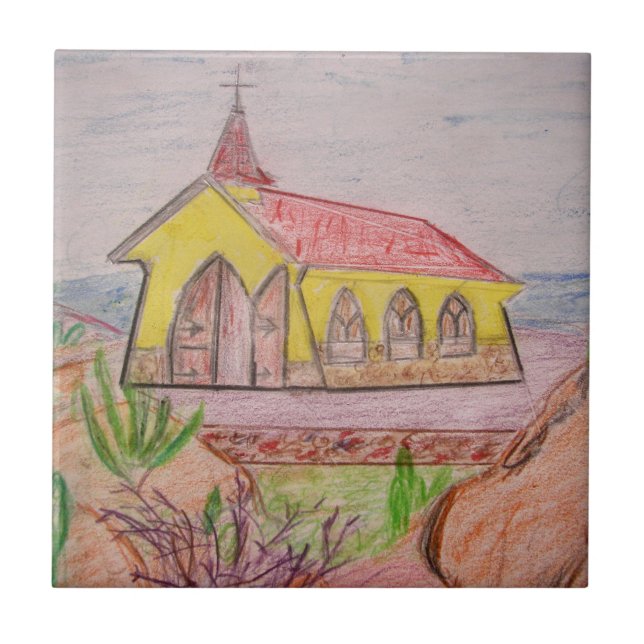 Aruba Fliese (Vorderseite)