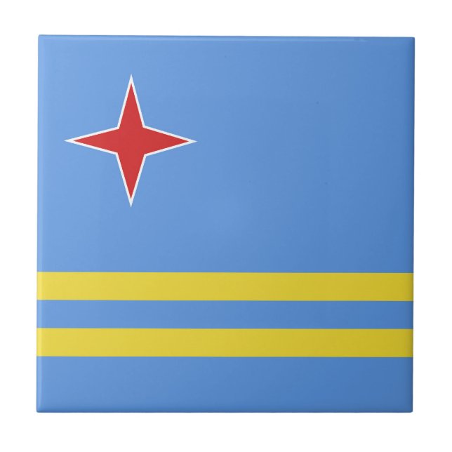 Aruba Fliese (Vorderseite)