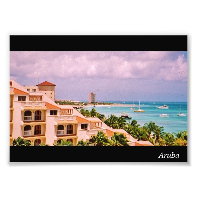 Aruba Fotodruck (Vorne)