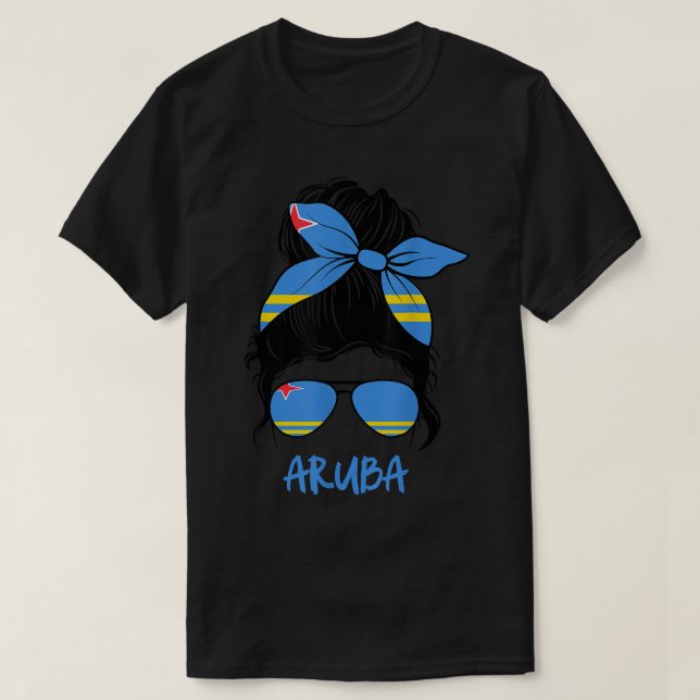 Aruba Girl Aruban Girl Chica Aruba T - Shirt (Design vorne)