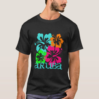 Aruba Insel Strand Tropisches Paradies Reise Surfe T-Shirt