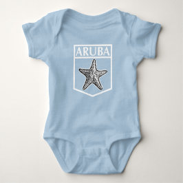 Aruba Island Design - Baby Jersey Bodysuit Baby Strampler