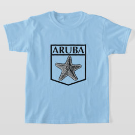 Aruba Island Design - Girls' Basic T - Shirt