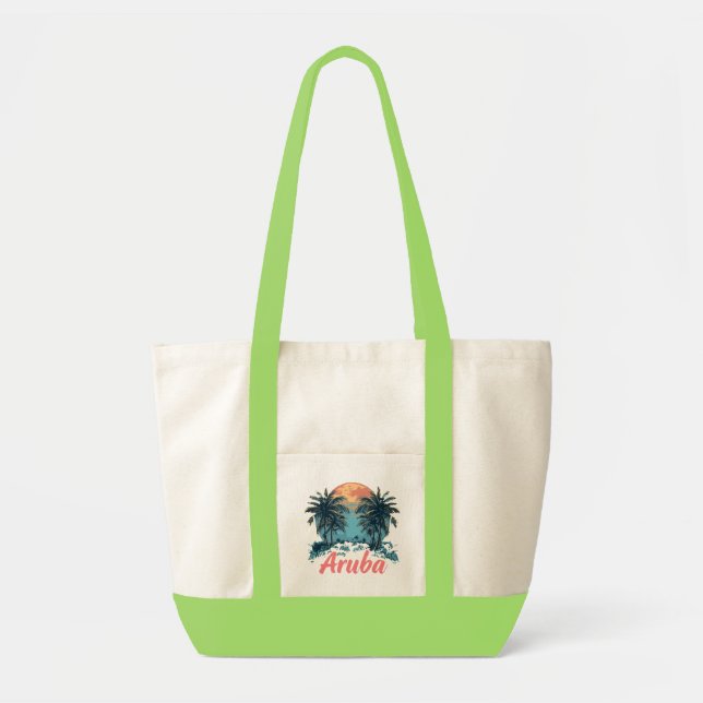 Aruba Island Design (Version 2) - Impulse Tasche (Vorne)