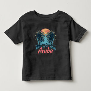 Aruba Island Design (Version 2) - Kleinkind Fine J T-shirt