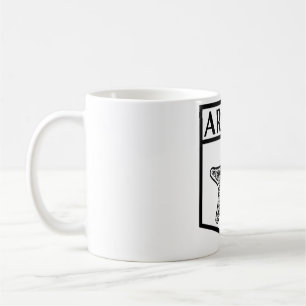 Aruba Island Design - White 11 oz Classic Tasse