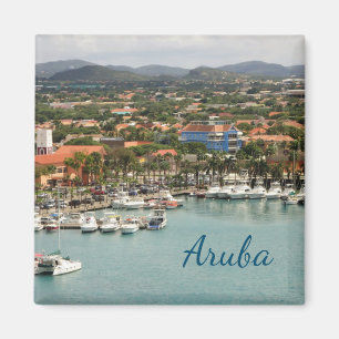 Aruba-Jachthafen Magnet