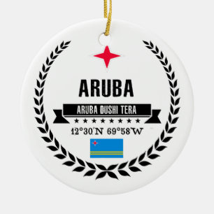Aruba Keramik Ornament