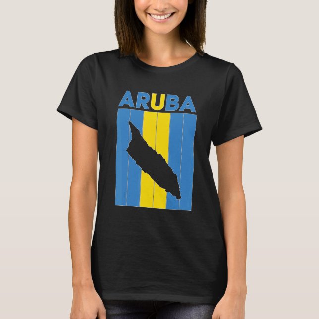 Aruba Landgrenzen T-Shirt (Vorderseite)