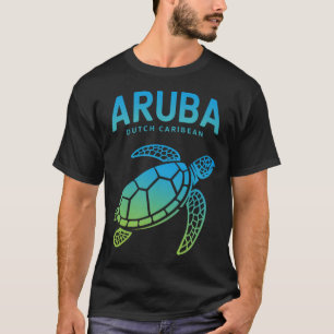 Aruba Meeresschildkröten-Kreuzfahrt Urlaub T-Shirt