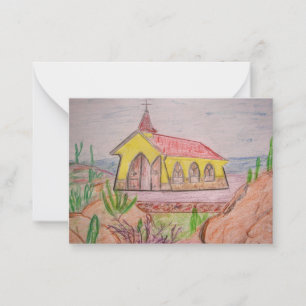 Aruba Mitteilungskarte