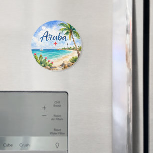 Aruba Niederländische Karibikinsel Reiseandenken Magnet