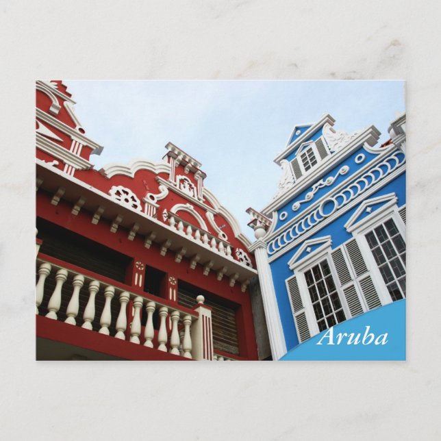 Aruba, Oranjestad Postkarte (Vorderseite)