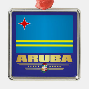Aruba Ornament Aus Metall