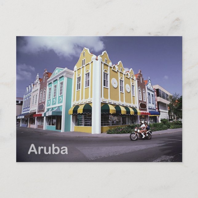 Aruba Postkarte (Vorderseite)