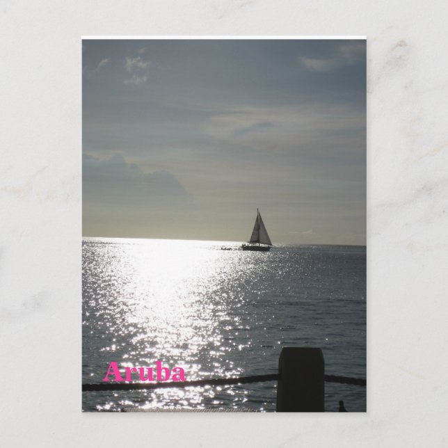 Aruba Postkarte (Vorderseite)