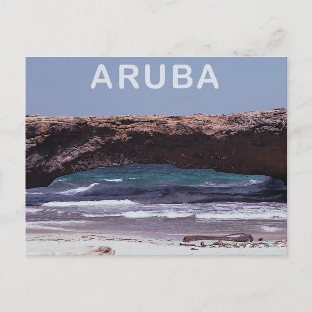 Aruba Postkarte (Vorderseite)