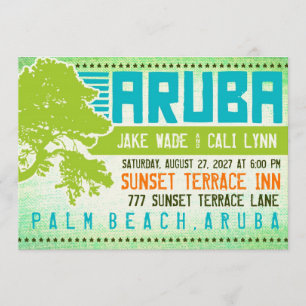 ARUBA Reiseeinladung Einladung