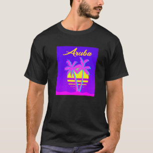 Aruba Reisen Sommerurlaub Strand T-Shirt