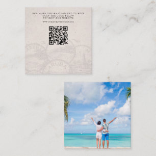 Aruba Reisepass Hochzeits-QR Begleitkarte