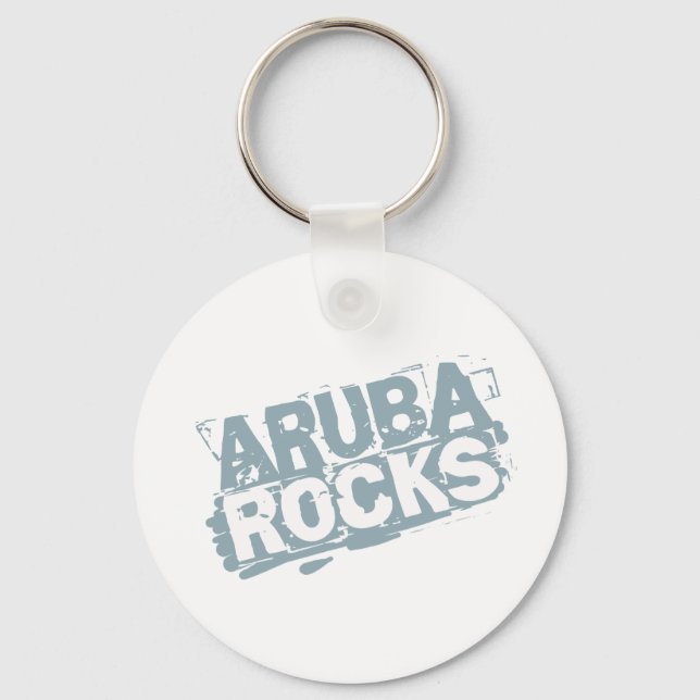 Aruba Rocks Schlüsselanhänger (Vorderseite)