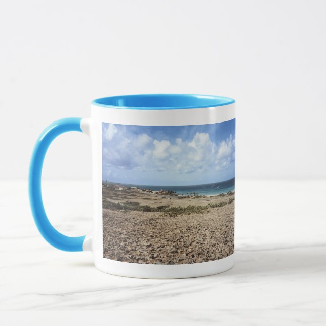 Aruba Rocky Ocean View Tasse (Links)