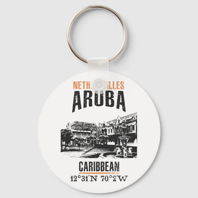 Aruba Schlüsselanhänger (Vorderseite)