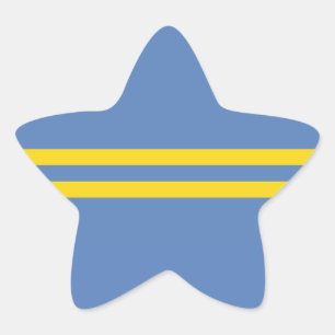 Aruba Stern-Aufkleber