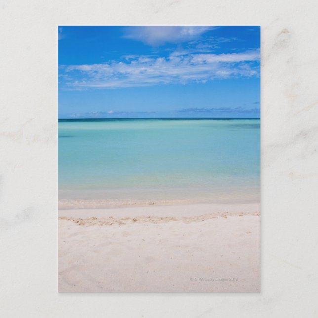 Aruba, Strand und Meer 3 Postkarte (Vorderseite)